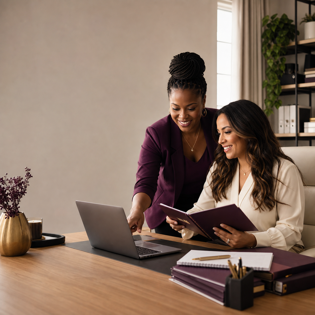 Women building professional tax businesses with SetRight support